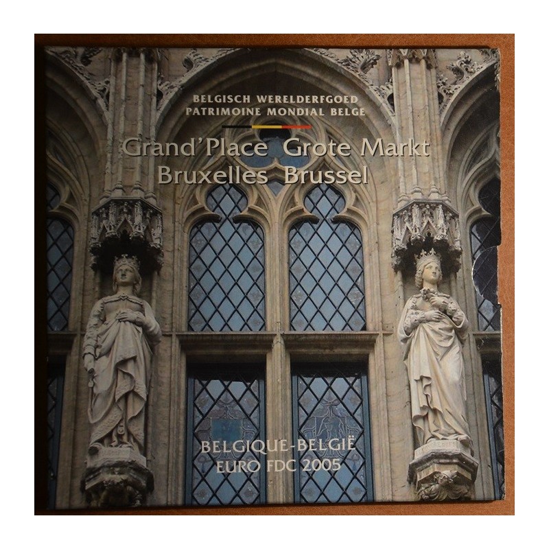 eurocoin eurocoins Belgium 2005 official set with token (BU)