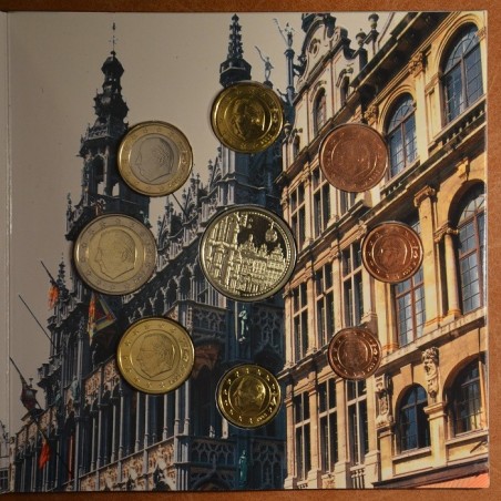 euroerme érme Belgium 2005 forgalmi sor + medál (BU)