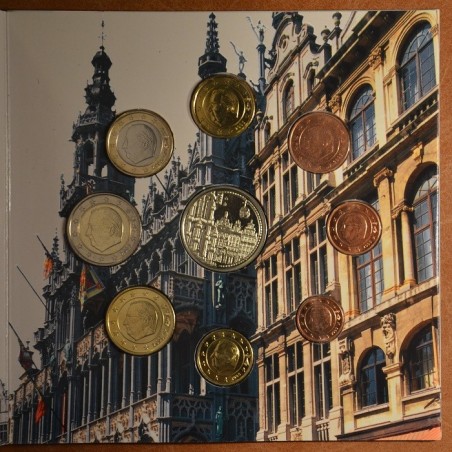 euroerme érme Belgium 2005 forgalmi sor + medál (BU)