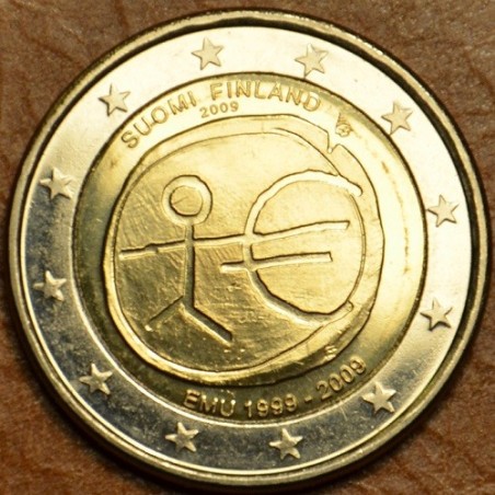 Euromince mince 2 Euro Fínsko 2009 - 10. výročie hospodárskej a men...