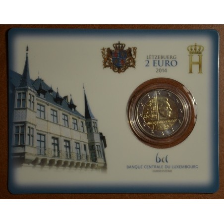euroerme érme 2 Euro Luxemburg 2014 - A függetlenség 175 éve (BU)