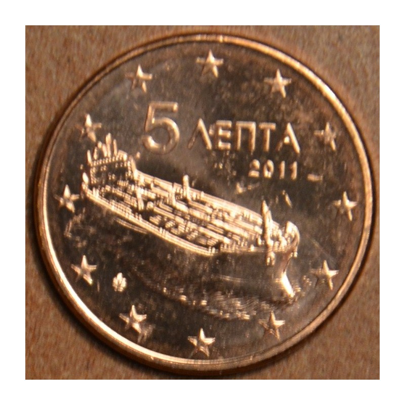 eurocoin eurocoins 5 cent Greece 2011 (UNC)