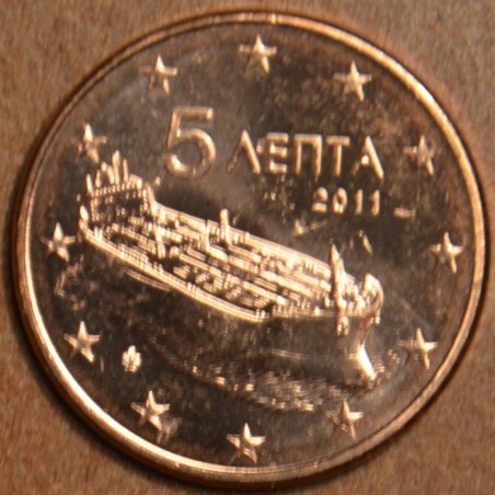eurocoin eurocoins 5 cent Greece 2011 (UNC)