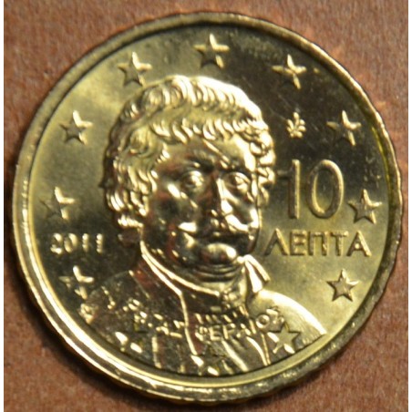 Euromince mince 10 cent Grécko 2011 (UNC)