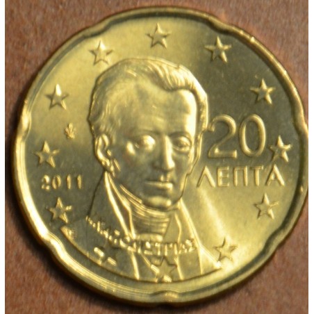 Euromince mince 20 cent Grécko 2011 (UNC)