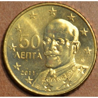 Euromince mince 50 cent Grécko 2011 (UNC)