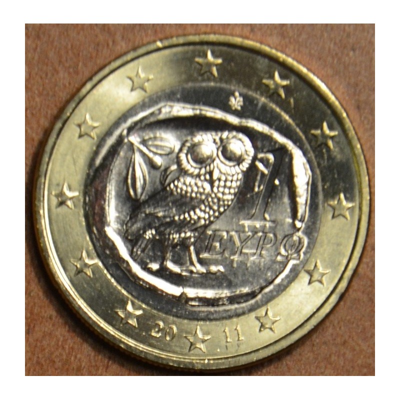 Euromince mince 1 Euro Grécko 2011 (UNC)