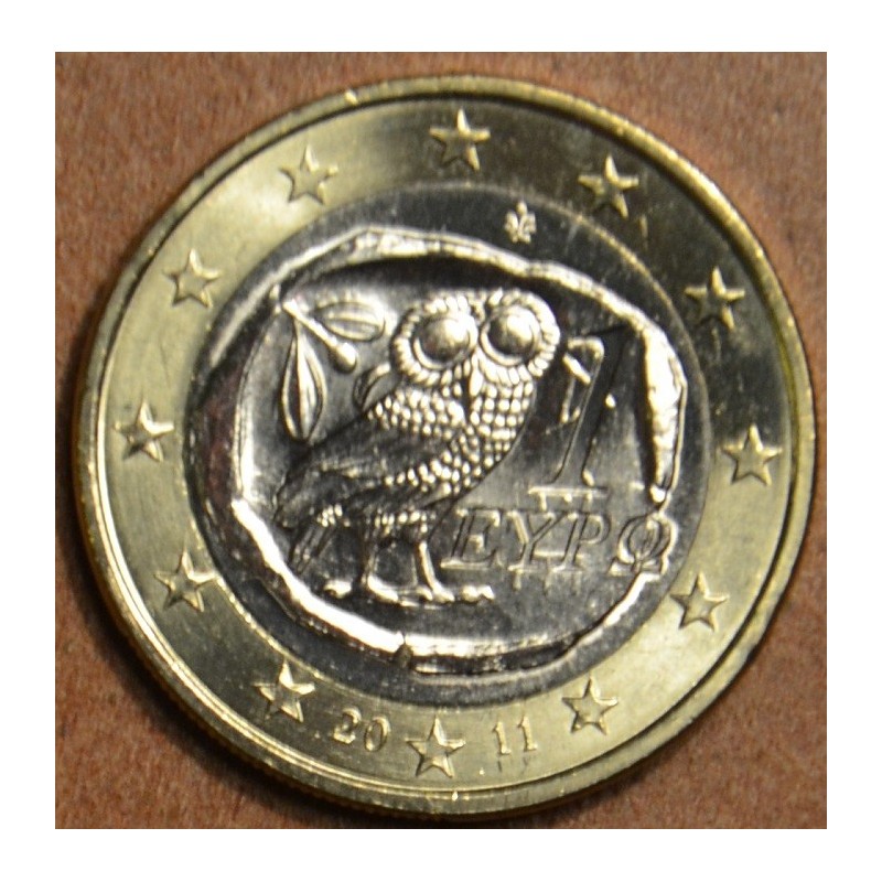eurocoin eurocoins 1 Euro Greece 2011 (UNC)