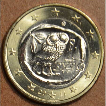 eurocoin eurocoins 1 Euro Greece 2011 (UNC)
