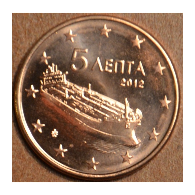 eurocoin eurocoins 5 cent Greece 2012 (UNC)