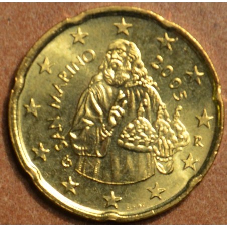 Euromince mince 20 cent San Marino 2005 (UNC)