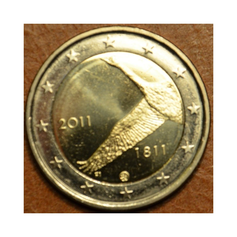 euroerme érme 2 Euro Finnország 2011 - A finn nemzeti bank 200. évf...