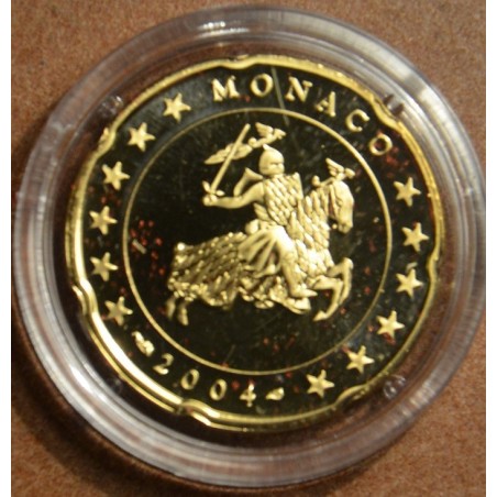 Euromince mince 20 cent Monaco 2004 (Proof)