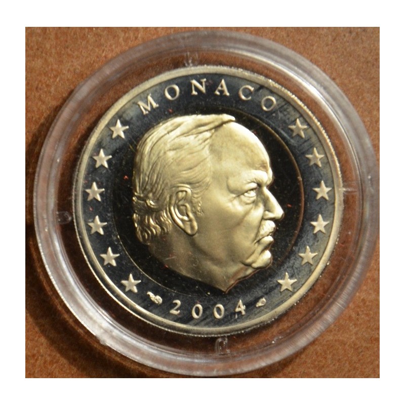 Euromince mince 2 Euro Monaco 2004 (Proof)