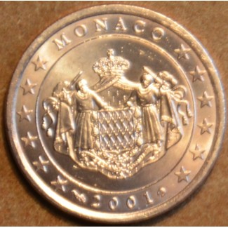 2 cent Monaco 2001 (UNC)