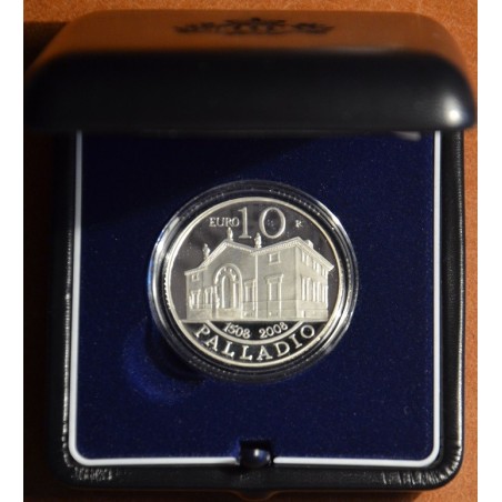 euroerme érme 10 Euro San Marino 2008 - Andrea Palladio (Proof)
