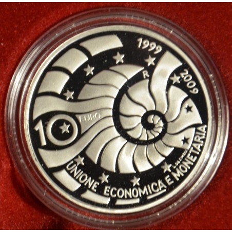 Euromince mince 10 Euro San Marino 2009 - EMU (Proof)