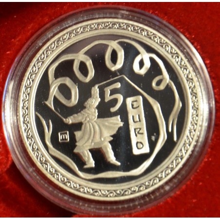 Euromince mince 5 Euro San Marino 2008 - Olympiáda (Proof)
