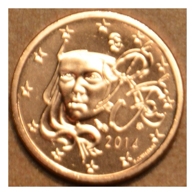 Euromince mince 2 cent Francúzsko 2014 (UNC)