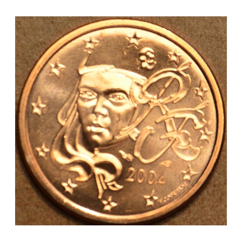 euroerme érme 1 cent Franciaország 2004 (UNC)