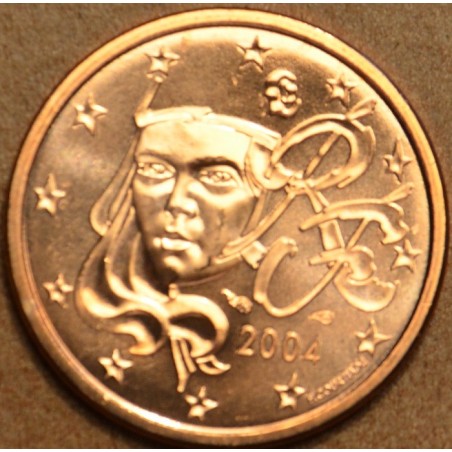 eurocoin eurocoins 1 cent France 2004 (UNC)