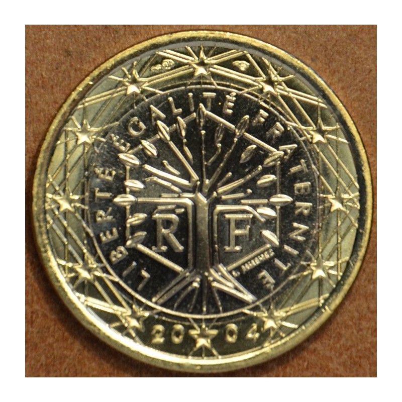 euroerme érme 1 Euro Franciaország 2004 (UNC)