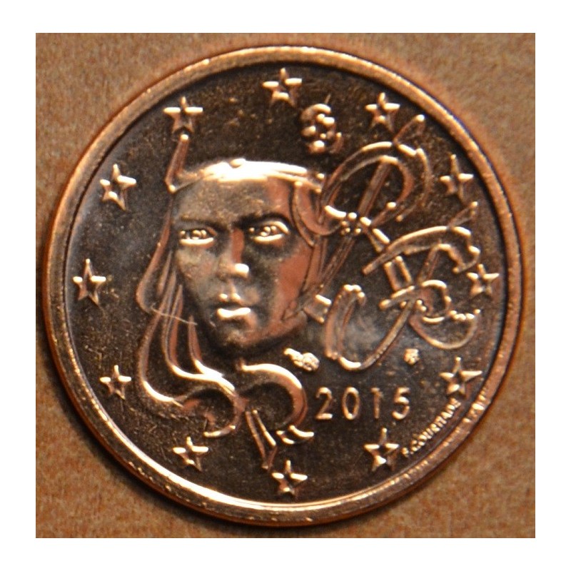 Euromince mince 2 cent Francúzsko 2015 (UNC)