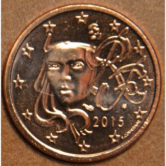 euroerme érme 1 cent Franciaország 2015 (UNC)