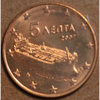 euroerme érme 5 cent Görögország 2007 (UNC)