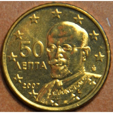 Euromince mince 50 cent Grécko 2007 (UNC)