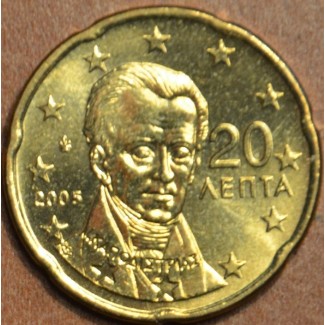 Euromince mince 20 cent Grécko 2005 (UNC)