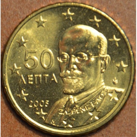 euroerme érme 50 cent Görögország 2005 (UNC)