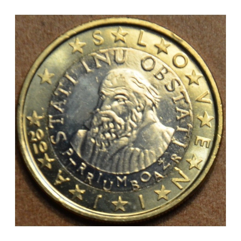 Euromince mince 1 Euro Slovinsko 2010 (UNC)