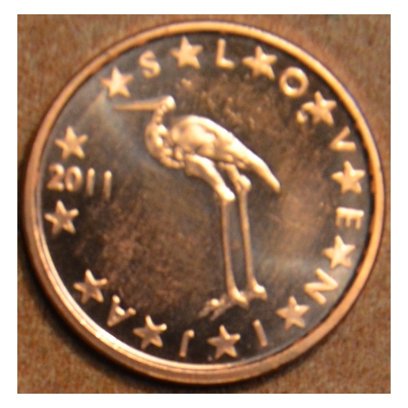 eurocoin eurocoins 1 cent Slovenia 2011 (UNC)