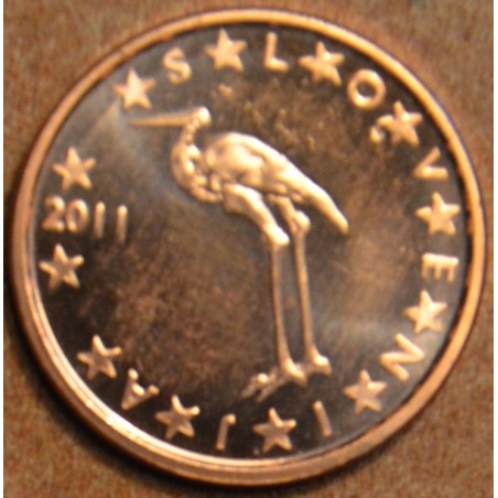 euroerme érme 1 cent Szlovénia 2011 (UNC)