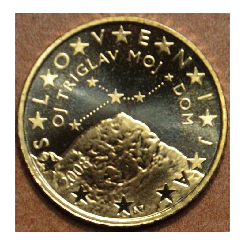 eurocoin eurocoins 50 cent Slovenia 2008 (UNC)