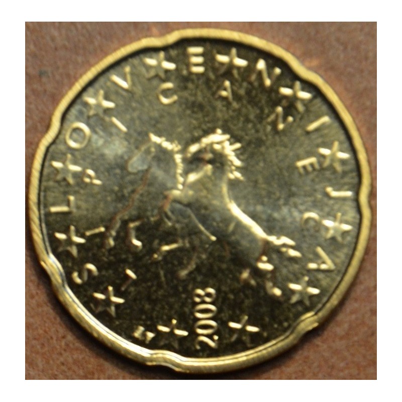 Euromince mince 20 cent Slovinsko 2008 (UNC)