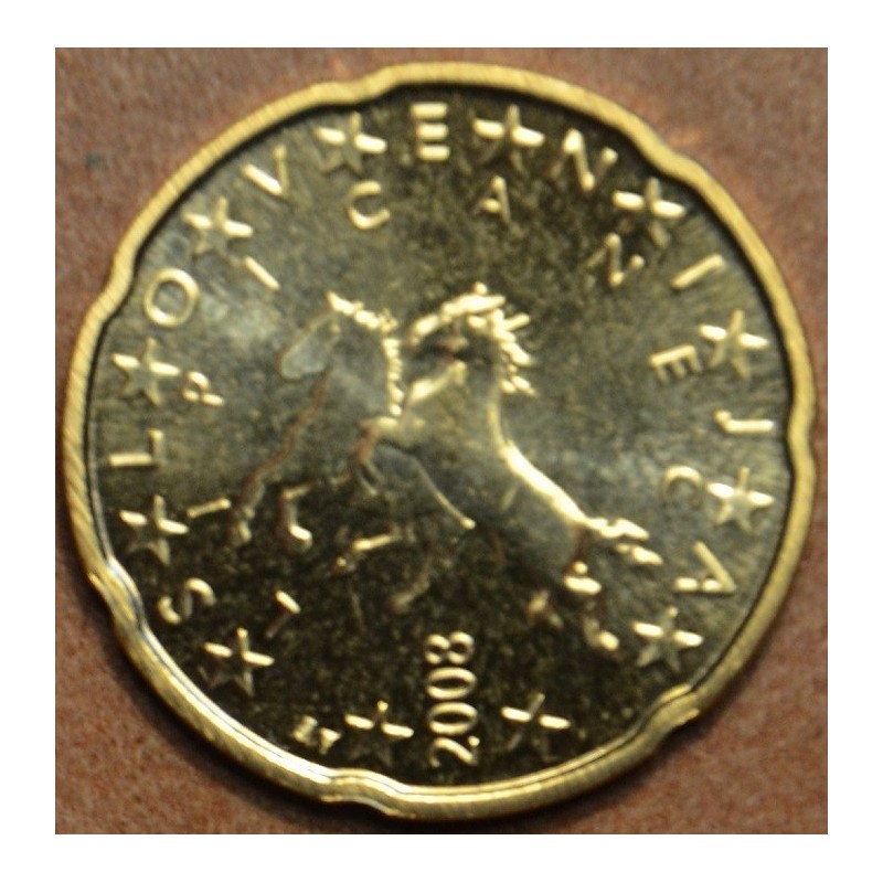 euroerme érme 20 cent Szlovénia 2008 (UNC)