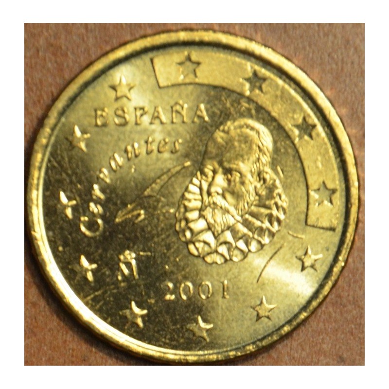 euroerme érme 10 cent Spanyolország 2001 (UNC)