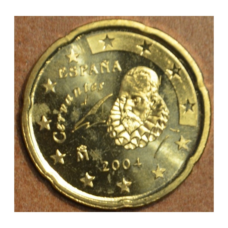 euroerme érme 20 cent Spanyolország 2004 (UNC)