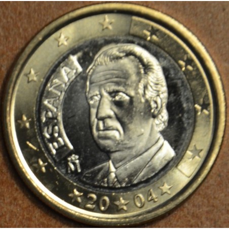 euroerme érme 1 euro Spanyolország 2004 (UNC)