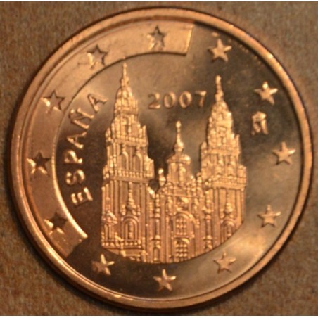 eurocoin eurocoins 1 cent Spain 2007 (UNC)