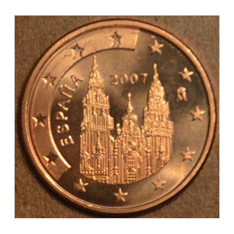 eurocoin eurocoins 5 cent Spain 2007 (UNC)