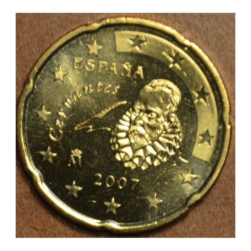 euroerme érme 20 cent Spanyolország 2007 (UNC)