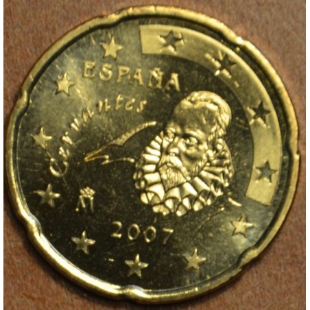 Euromince mince 20 cent Španielsko 2007 (UNC)
