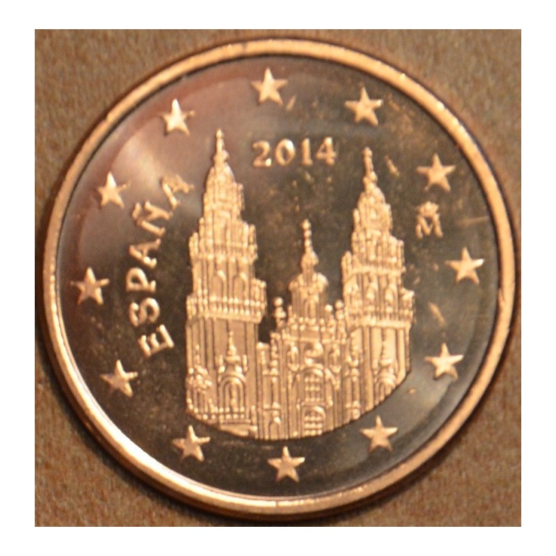 euroerme érme 1 cent Spanyolország 2014 (UNC)