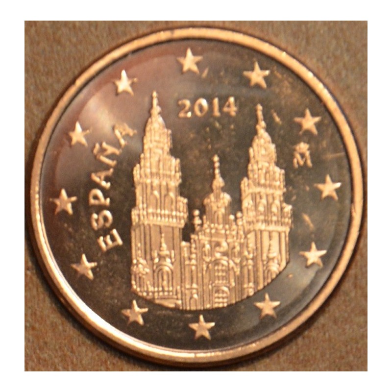 euroerme érme 2 cent Spanyolország 2014 (UNC)