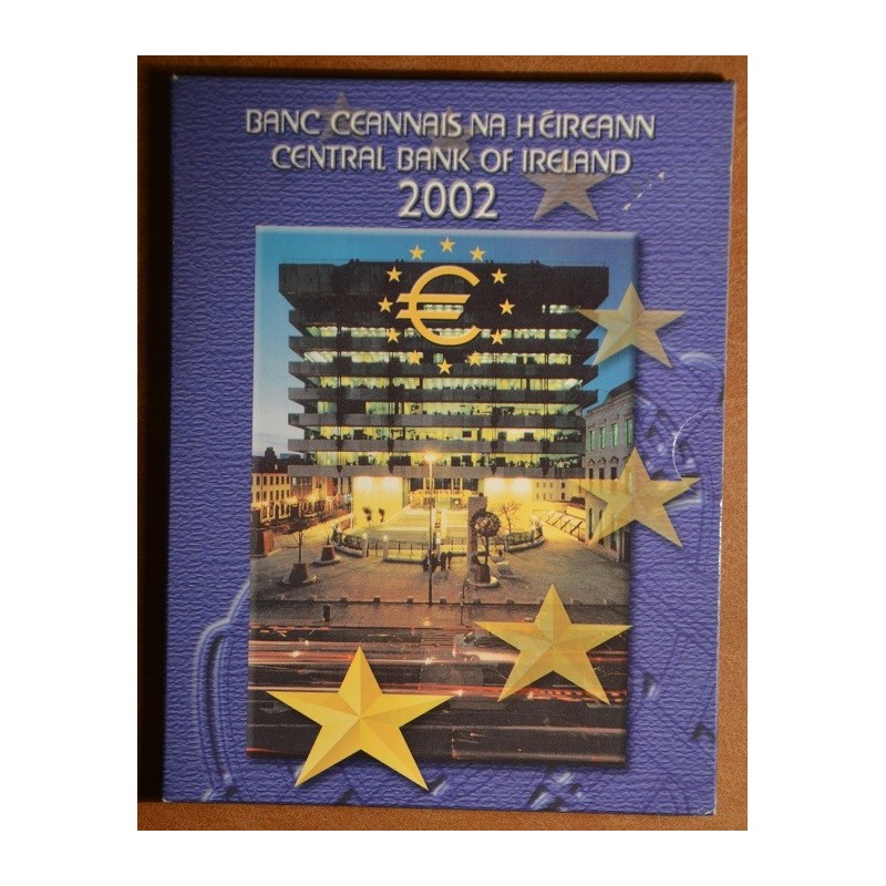 eurocoin eurocoins Set of 8 coins Ireland 2002 (BU)