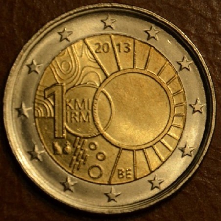 euroerme érme 2 Euro Belgium 2013 - A királyi meteorológiai intézmé...