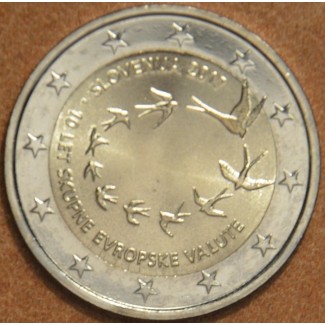 Euromince mince 2 Euro Slovinsko 2017 - 10. výročie zavedenia Eura ...